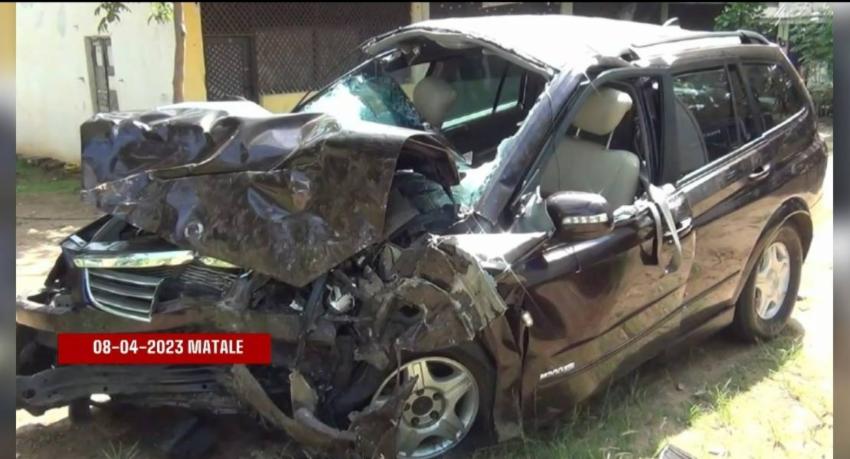 One dead, eight injured in Matale accident